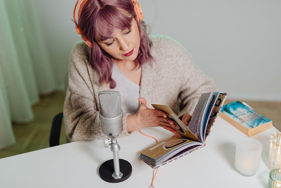 locutor para audiolibros
