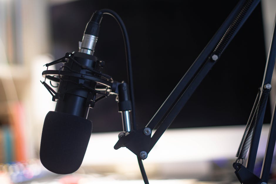 locutor para podcasts profesional